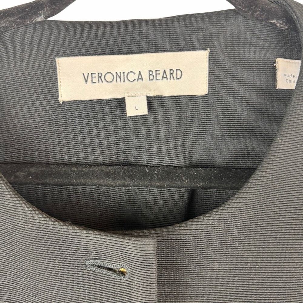 Veronica Beard Kensington Knit Jacket- size L - Picture 4 of 8